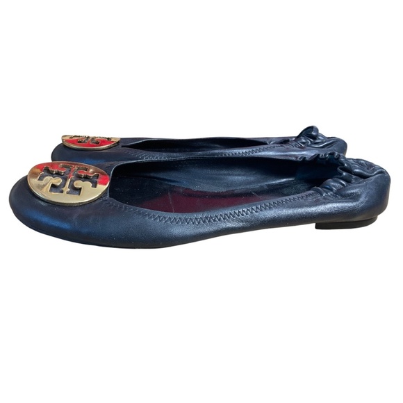 Tory Burch Minnie Leather Ballet Flats - Picture 5 of 8